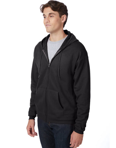 Hanes EcoSmart Unisex Full-Zip Fleece Hoodie