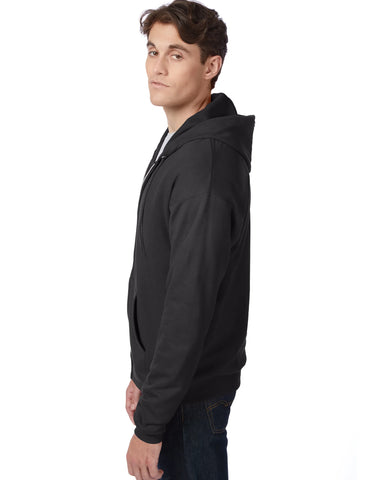 Hanes EcoSmart Unisex Full-Zip Fleece Hoodie