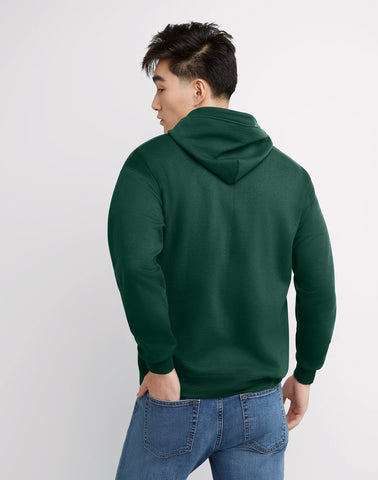 Hanes EcoSmart Unisex Full-Zip Fleece Hoodie