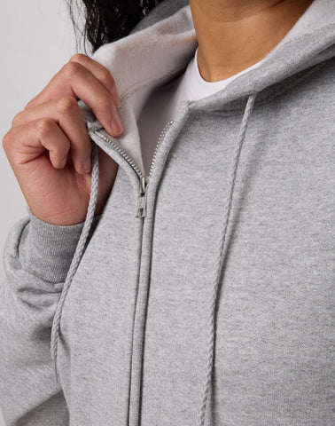 Hanes EcoSmart Unisex Full-Zip Fleece Hoodie