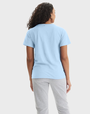 Hanes Perfect-T Women's V-Neck Cotton T-Shirt