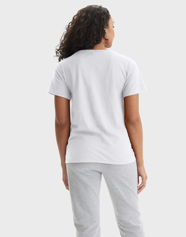 Hanes Perfect-T Women's V-Neck Cotton T-Shirt