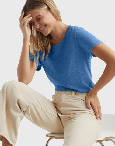 Hanes Perfect-T Women's Cotton Crewneck T-Shirt