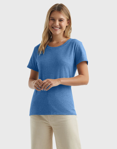 Hanes Perfect-T Women's Cotton Crewneck T-Shirt