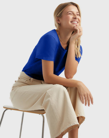 Hanes Perfect-T Women's Cotton Crewneck T-Shirt