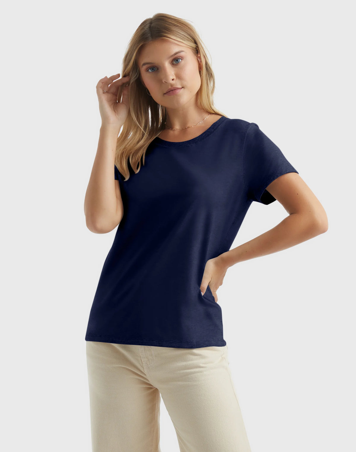 Hanes Perfect-T Women's Cotton Crewneck T-Shirt