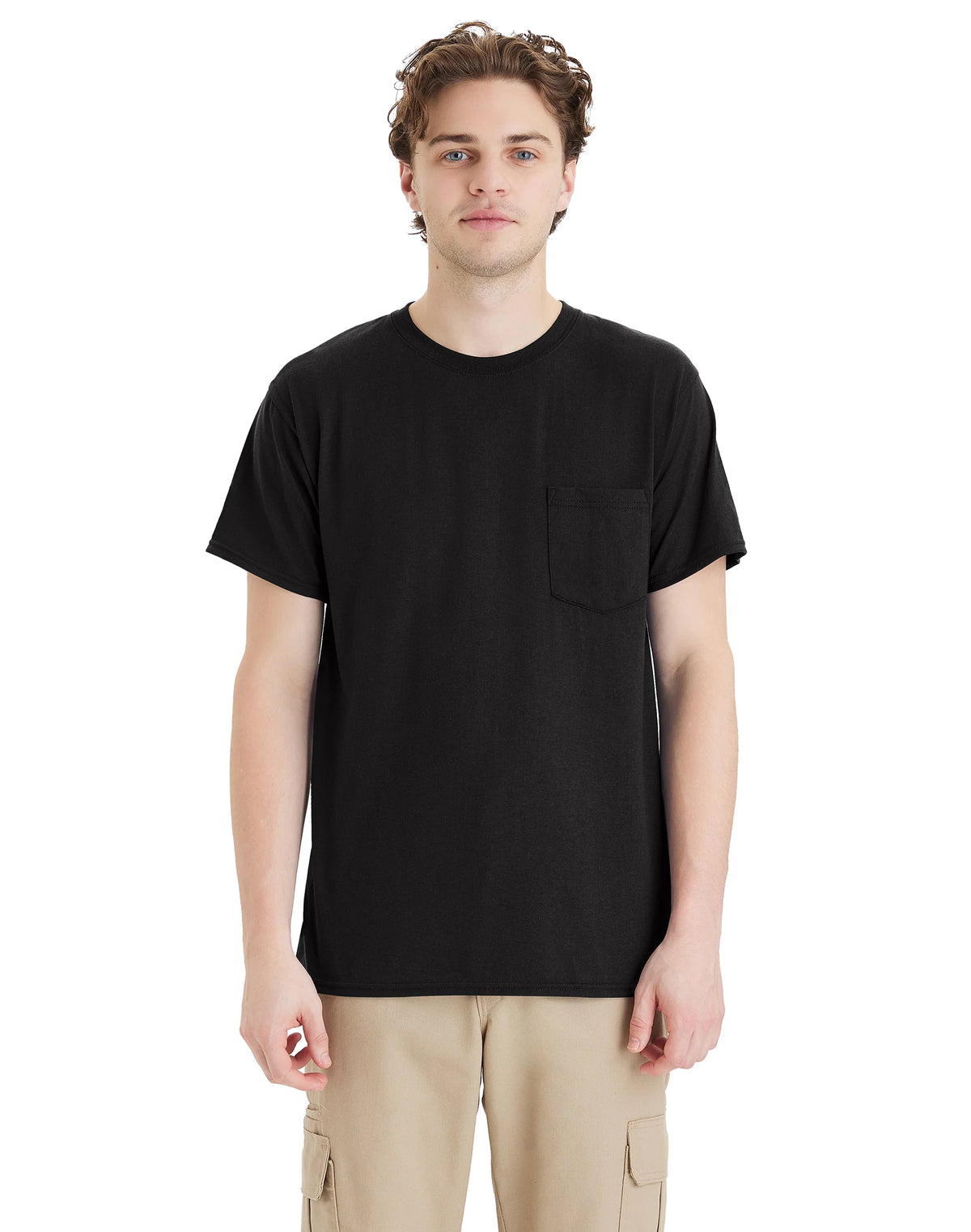 Hanes Workwear X-Temp Men's Pocket T-Shirt, 2-Pack