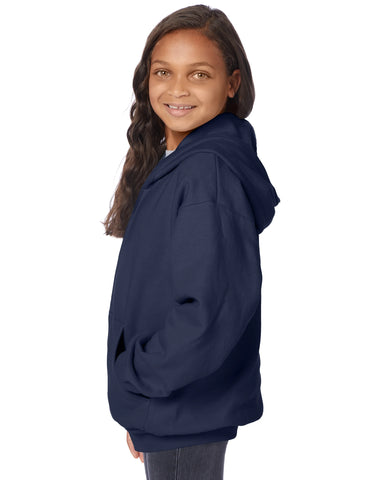 Hanes EcoSmart Kids' Full-Zip Fleece Hoodie