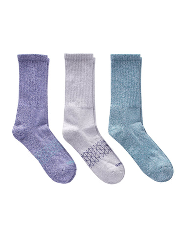 Hanes Absolute Active Men’s Cushioned Crew Socks, Shoe Sizes 6-12, 3-Pairs