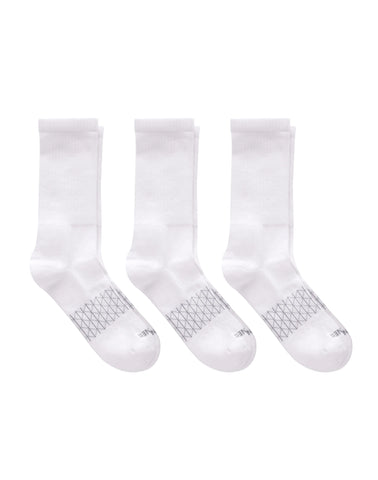 Hanes Absolute Active Men’s Cushioned Crew Socks, Shoe Sizes 6-12, 3-Pairs