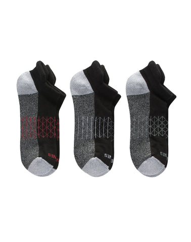 Hanes Absolute Active Men’s Cushioned Heel Shield Socks, Shoe Sizes 6-12, 3-Pairs
