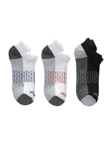 Hanes Absolute Active Men’s Cushioned Heel Shield Socks, Shoe Sizes 6-12, 3-Pairs