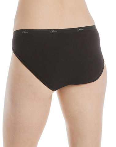 Hanes Women's Cotton Bikini Underwear, Cool Comfort, 10-Pack