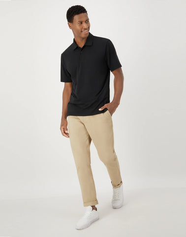 Hanes Moves Men's Short Sleeve Performance Polo