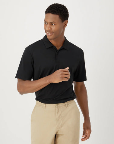 Hanes Moves Men's Short Sleeve Performance Polo