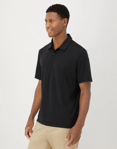 Hanes Moves Men's Short Sleeve Performance Polo