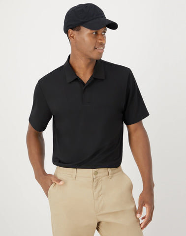 Hanes Moves Men's Short Sleeve Performance Polo