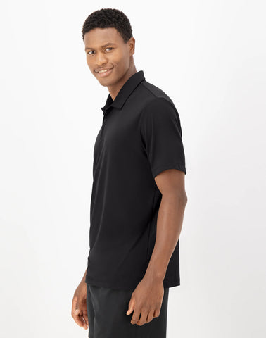 Hanes Moves Men's Short Sleeve Performance Polo