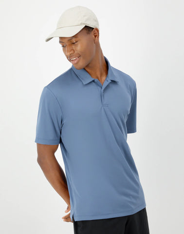 Hanes Moves Men's Short Sleeve Performance Polo