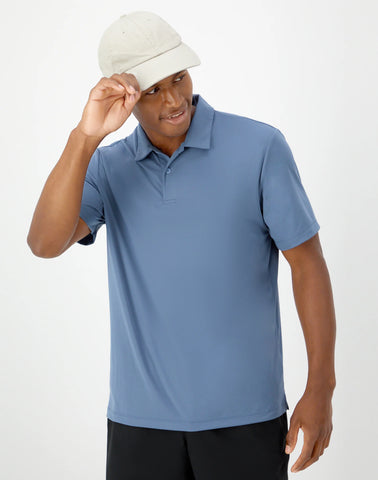 Hanes Moves Men's Short Sleeve Performance Polo