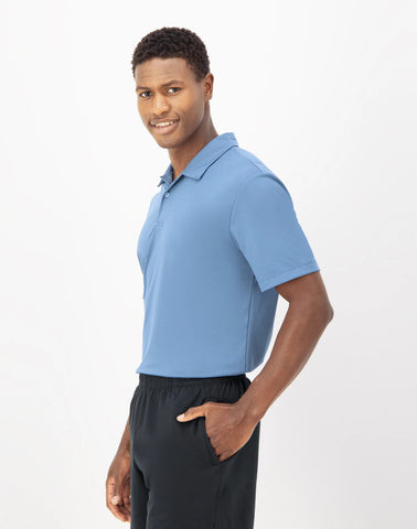 Hanes Moves Men's Short Sleeve Performance Polo
