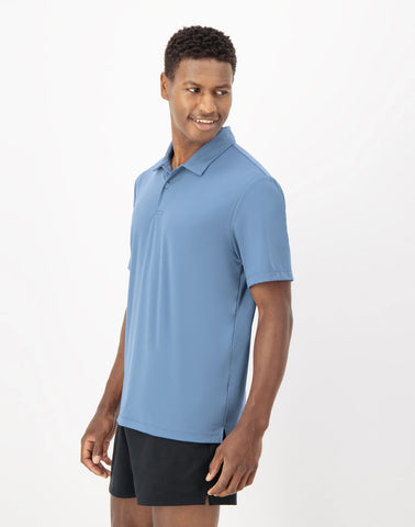 Hanes Moves Men's Short Sleeve Performance Polo