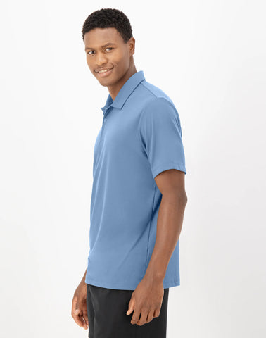 Hanes Moves Men's Short Sleeve Performance Polo