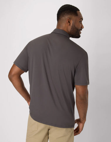 Hanes Moves Men's Short Sleeve Performance Polo
