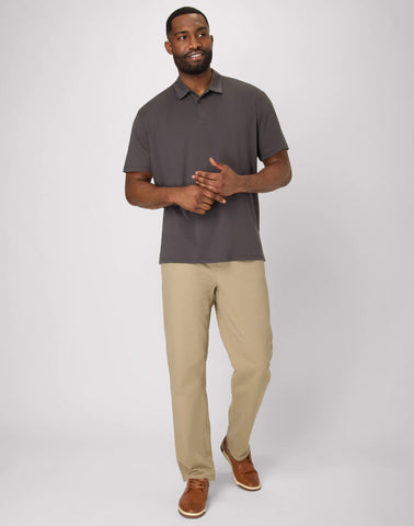 Hanes Moves Men's Short Sleeve Performance Polo