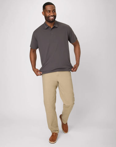 Hanes Moves Men's Short Sleeve Performance Polo