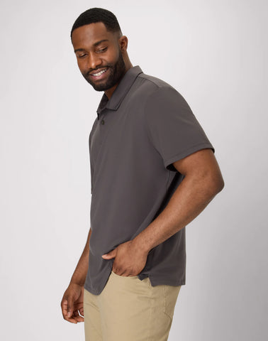 Hanes Moves Men's Short Sleeve Performance Polo
