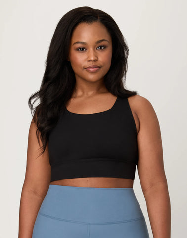 Hanes Moves Women's Crop Sports Bra, Racerback