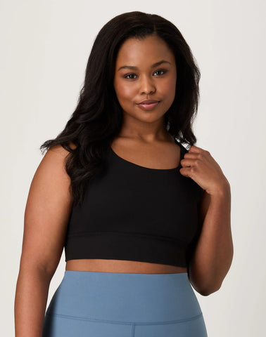 Hanes Moves Women's Crop Sports Bra, Racerback