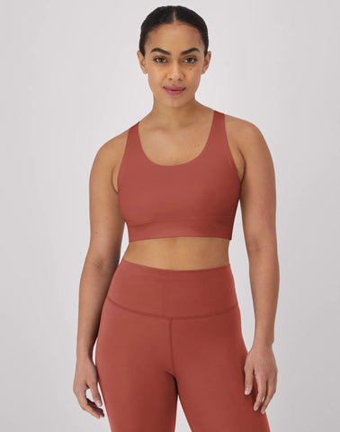 Hanes Moves Women's Crop Sports Bra, Racerback