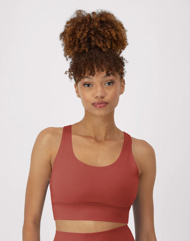 Hanes Moves Women's Crop Sports Bra, Racerback