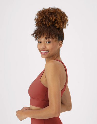 Hanes Moves Women's Crop Sports Bra, Racerback