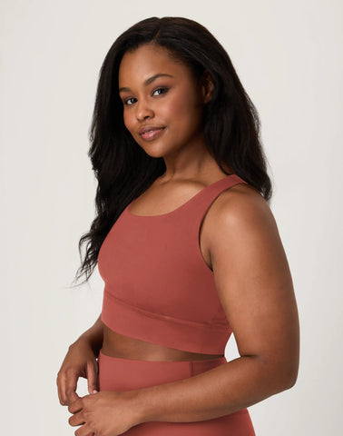 Hanes Moves Women's Crop Sports Bra, Racerback