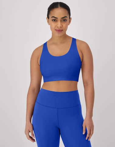 Hanes Moves Women's Crop Sports Bra, Racerback