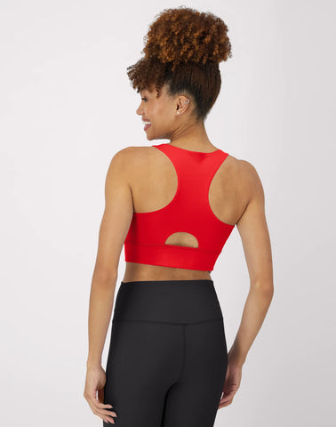 Hanes Moves Women's Crop Sports Bra, Racerback