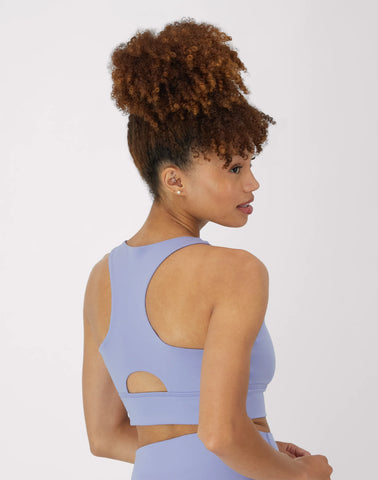 Hanes Moves Women's Crop Sports Bra, Racerback