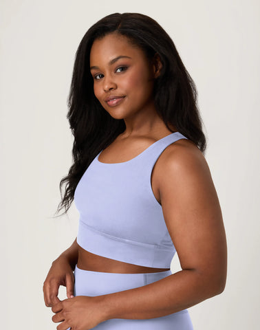 Hanes Moves Women's Crop Sports Bra, Racerback