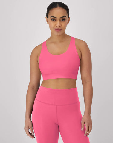 Hanes Moves Women's Crop Sports Bra, Racerback