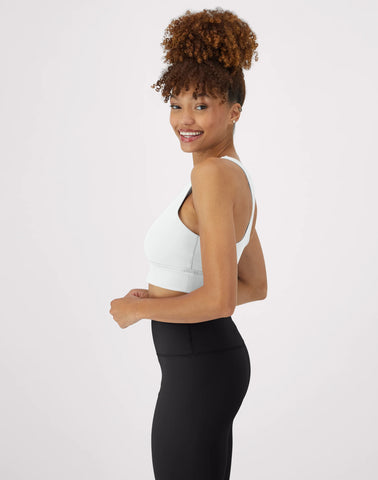 Hanes Moves Women's Crop Sports Bra, Racerback