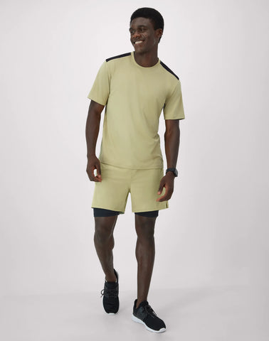 Hanes Moves Men's 2-in-1 Gym Shorts, 5Inseam