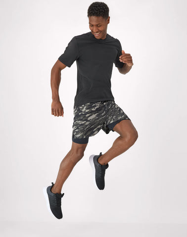 Hanes Moves Men's 2-in-1 Gym Shorts, 5Inseam