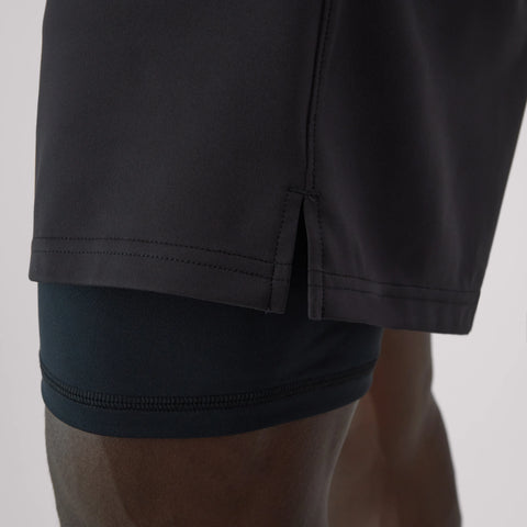 Hanes Moves Men's 2-in-1 Gym Shorts, 5Inseam