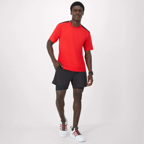 Hanes Moves Men's 2-in-1 Gym Shorts, 5Inseam