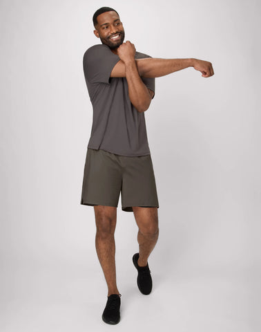 Hanes Moves Men's 2-in-1 Gym Shorts, 7Inseam