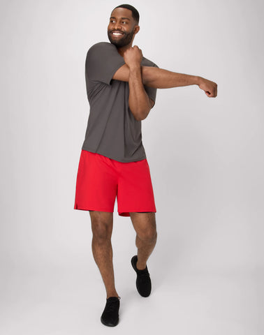 Hanes Moves Men's 2-in-1 Gym Shorts, 7Inseam