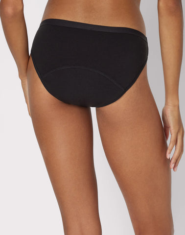 Hanes Comfort, Period. Bikini Period Underwear, Super Leaks, 3-Pack